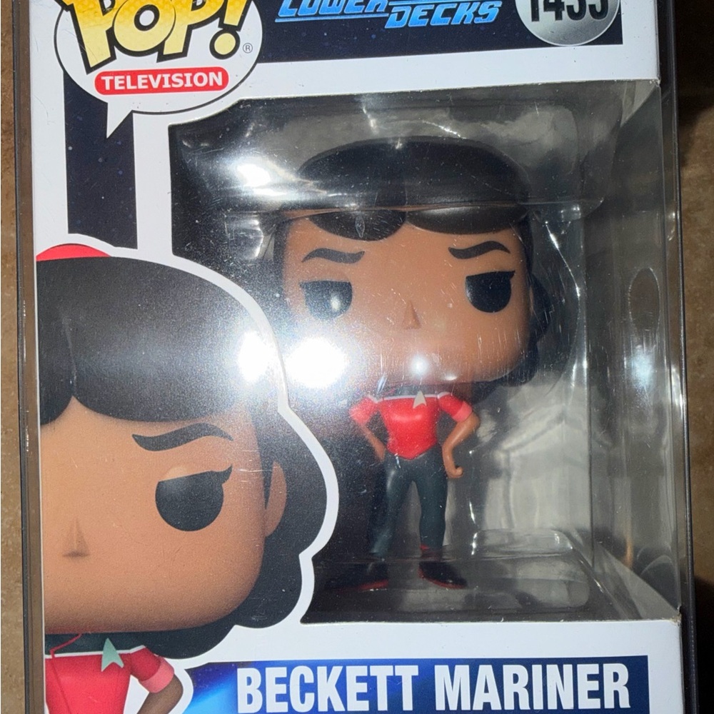 Funko Pop! Beckett Mariner Figure - Red and Black - Picture 2 of 6